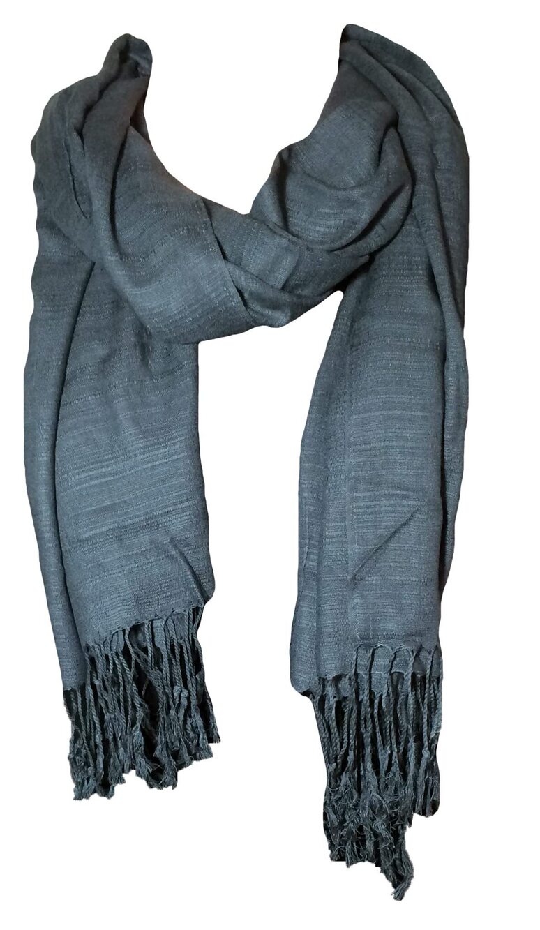 6200 100% Natural Pure Silk Scarf Solid Color Plain Scarves Soft Winter